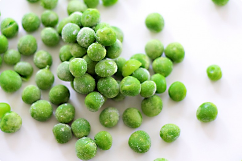 frozen-peas-for-sweet-pea-bisque-with-white-truffle-butter