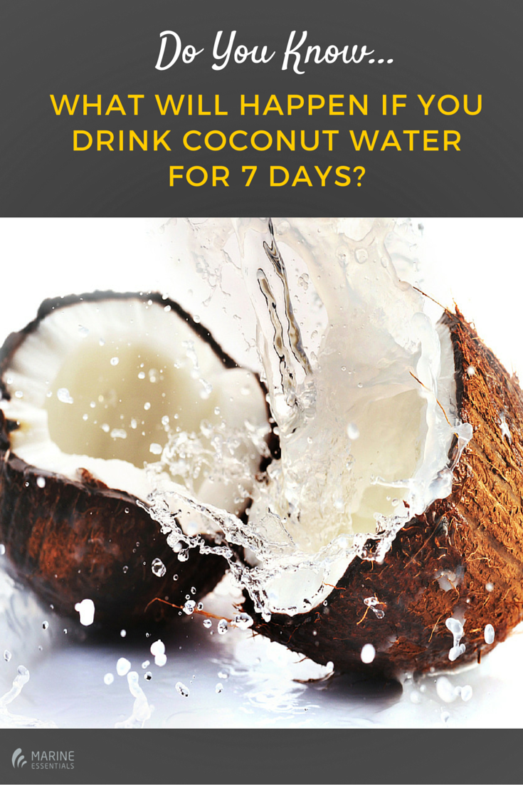Do You Know What Will Happen If You Drink Coconut Water For 7 Days-
