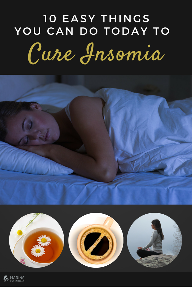Easy Things You Can Do Today to Cure Insomnia