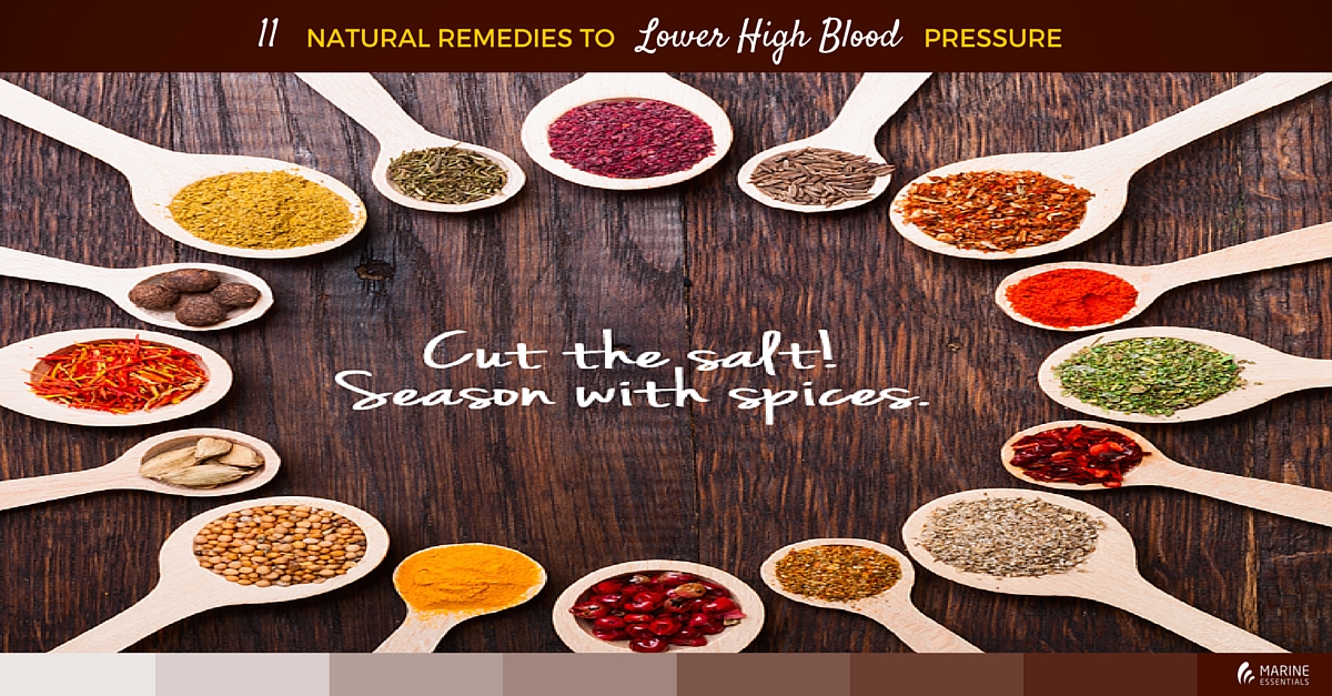 remedy for high blood pressure